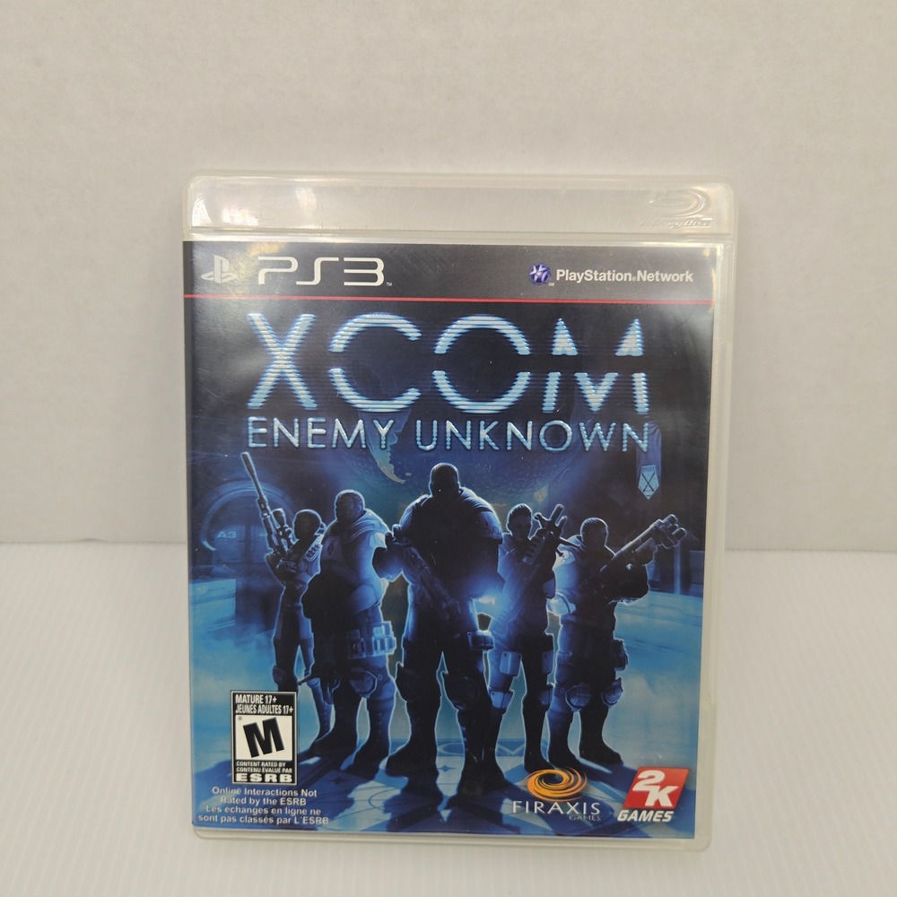 2K Games XCOM Enemy Unknown Strategy Tactical Sci-Fi PS3 Sony PlayStation 3‎ CIB